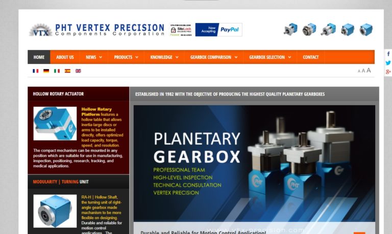 Vertex Precision Components Corporation Vertex Precision Components Corporation