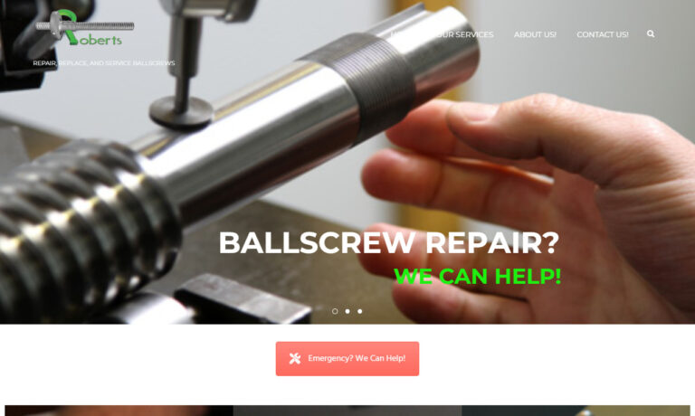 Robert's Ballscrew Repair Services Inc.